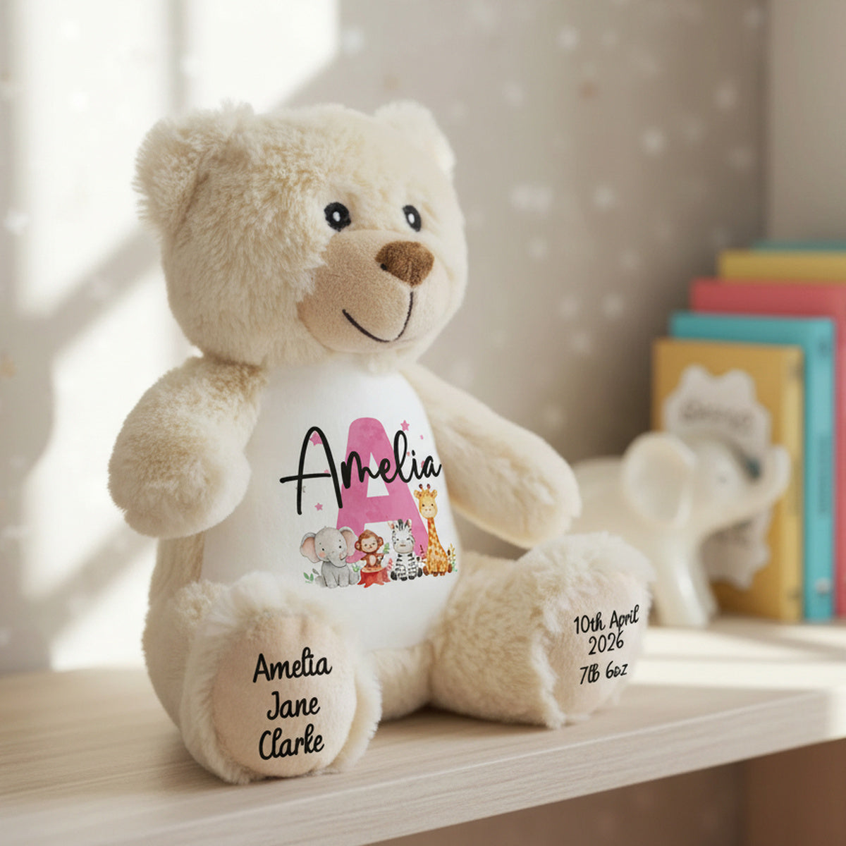 classic teddy bear personalised teddy bear