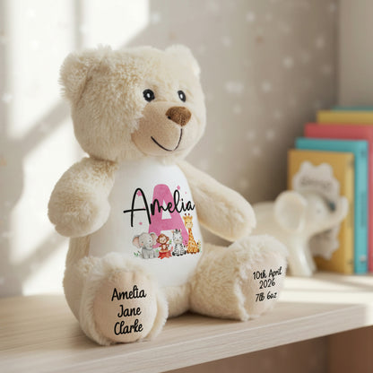 classic teddy bear personalised teddy bear
