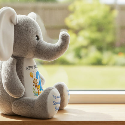 elephant teddy personalised teddy bear