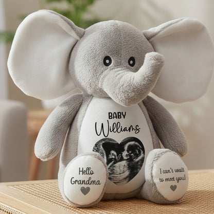 elephant teddy personalised teddy bear