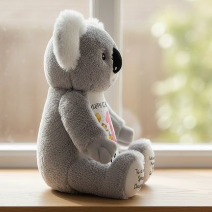 koala teddy personalised teddy bear