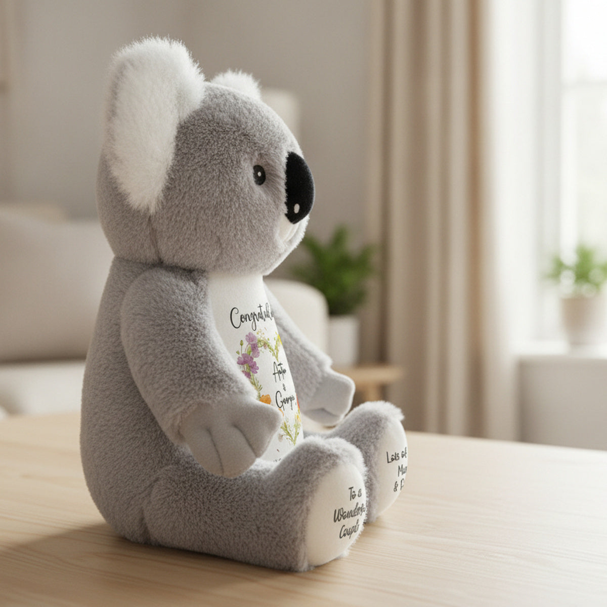 koala teddy personalised teddy bear