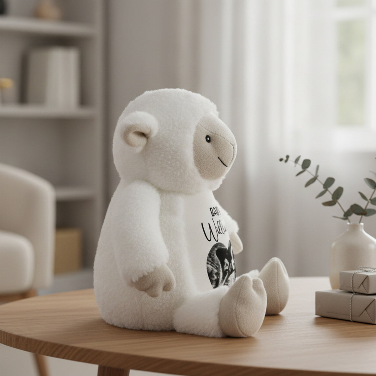 lamb teddy personalised teddy bear