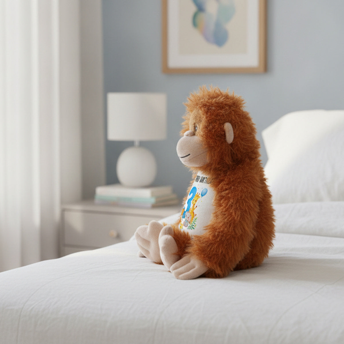 orangutan teddy personalised teddy bear
