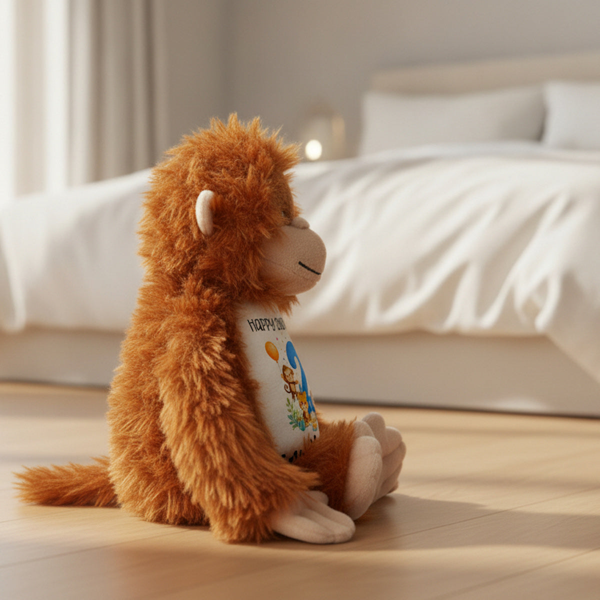 orangutan teddy personalised teddy bear