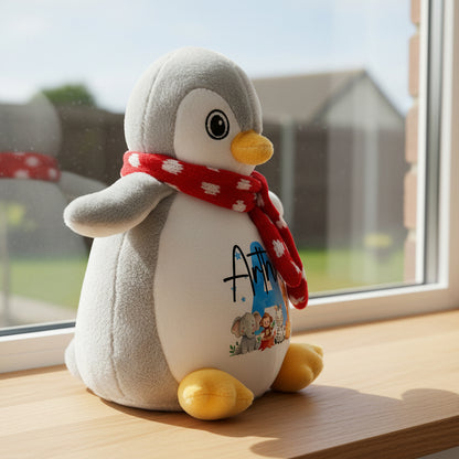 penguin teddy personalised teddy bear