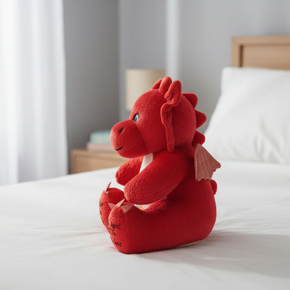 red dragon teddy personalised teddy bear