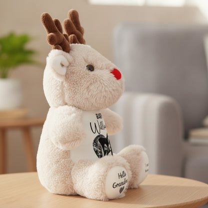 reindeer teddy personalised teddy bear