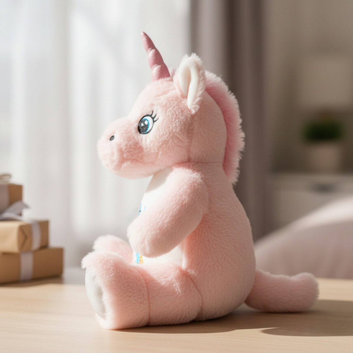 unicorn teddy personalised teddy bear