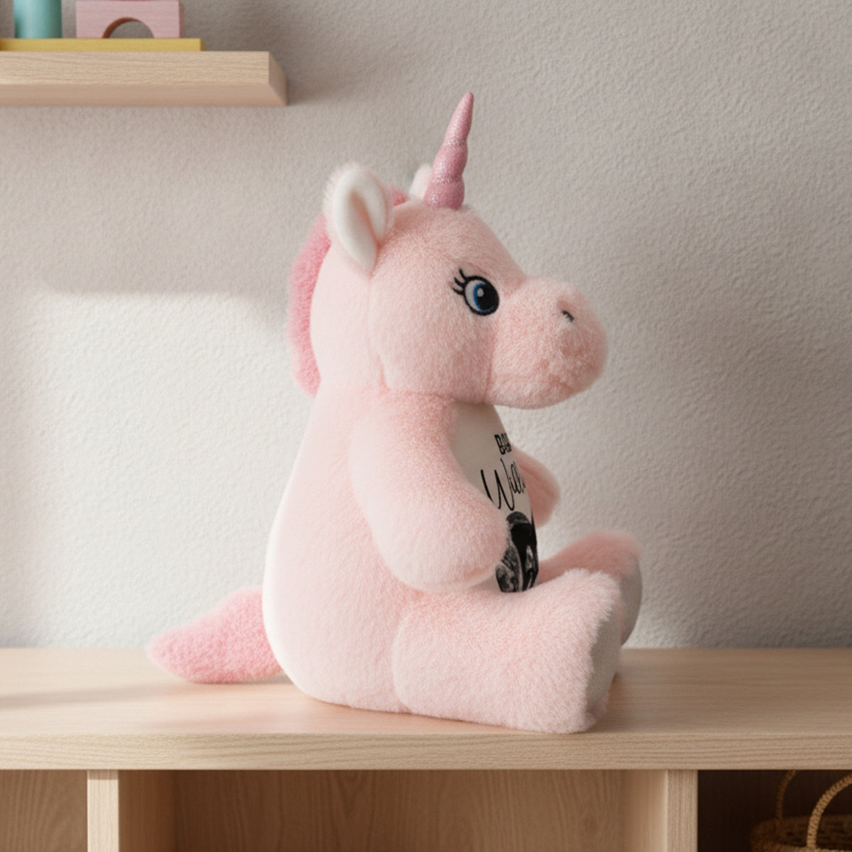 unicorn teddy personalised teddy bear