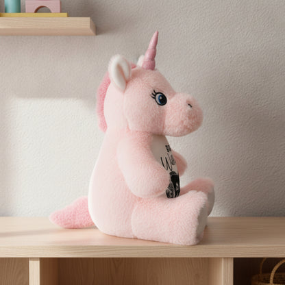 unicorn teddy personalised teddy bear