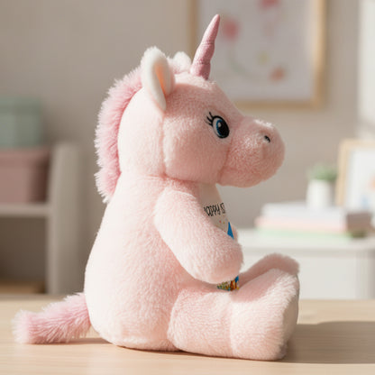 unicorn teddy personalised teddy bear