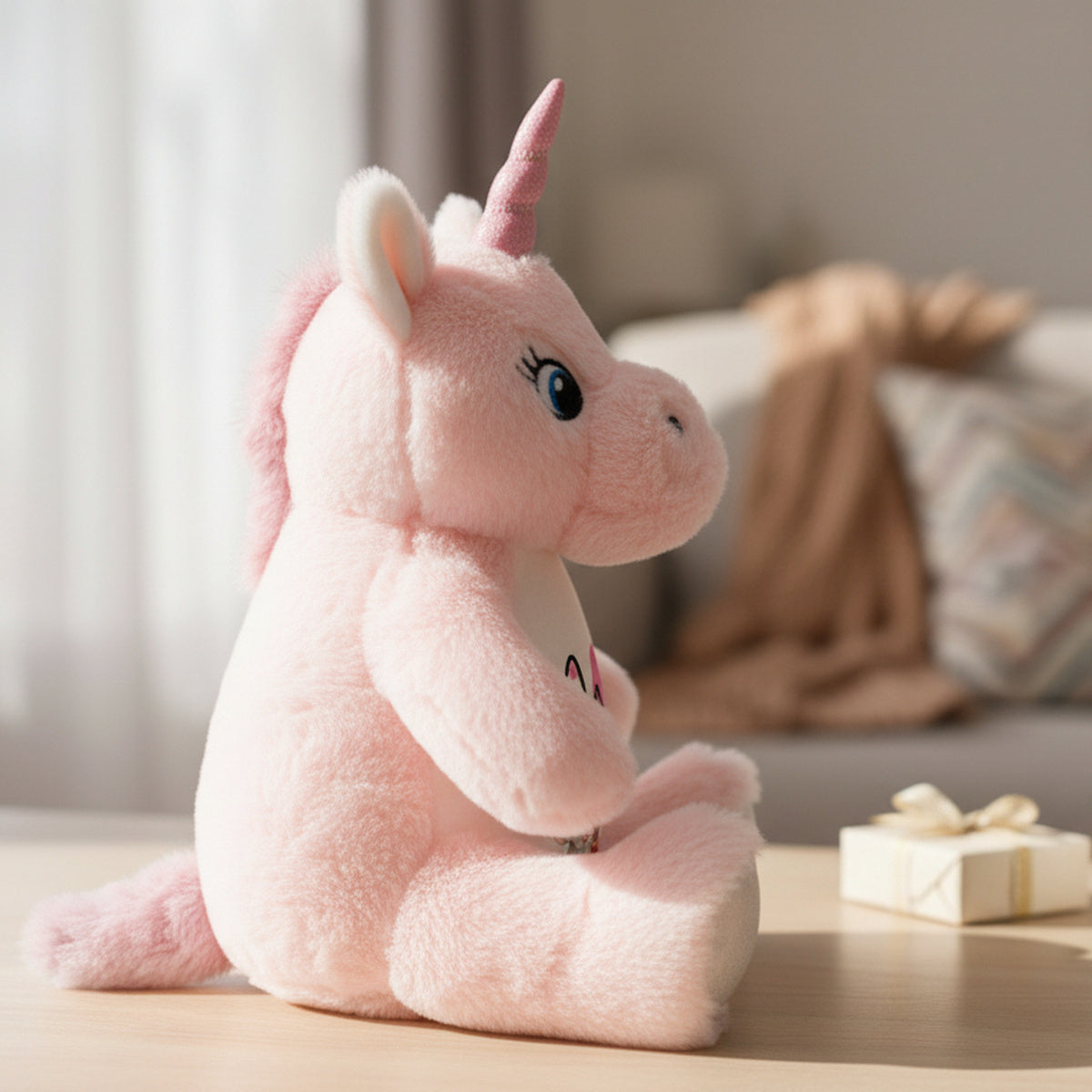 unicorn teddy personalised teddy bear