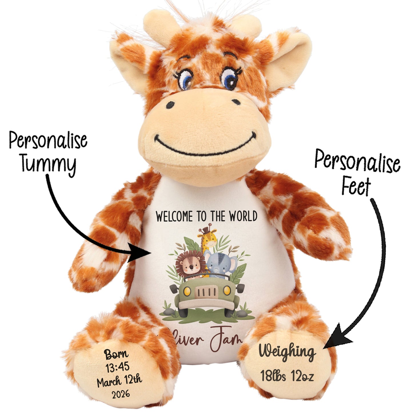 STOCK-GIRAFFE