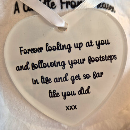 Personalised Gift Message Heart