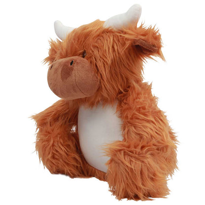 Personalised Large Highland Cow Teddy Bear