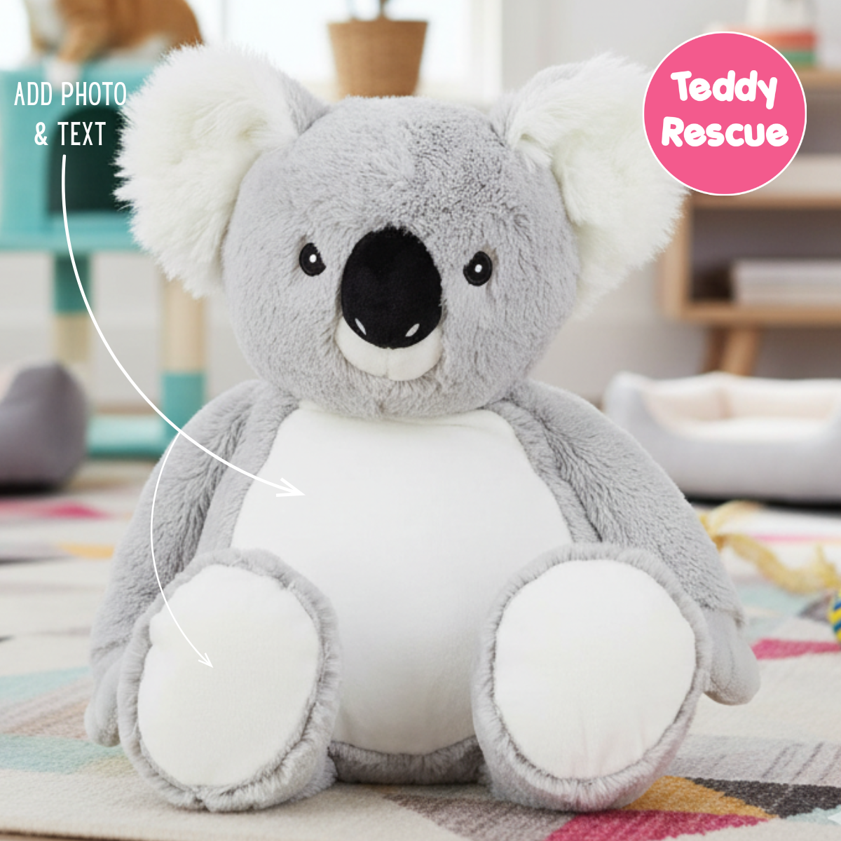 Personalised Large Koala Teddy Bear