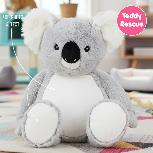 Personalised Large Koala Teddy Bear
