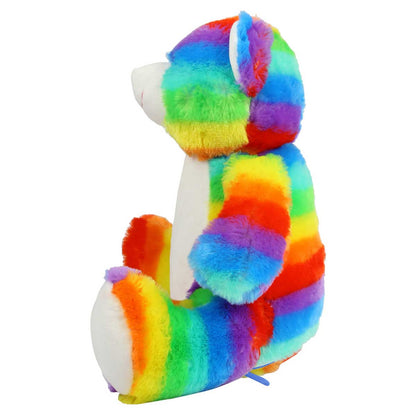 Personalised Large Rainbow Teddy Bear