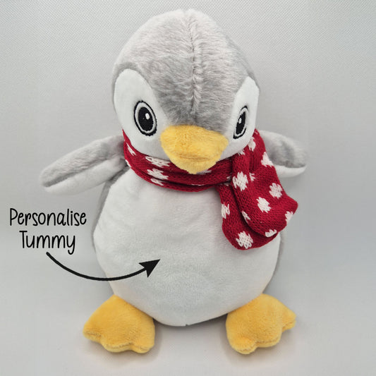 Design a Personalised Penguin Teddy – Add Your Photo, Name or Message