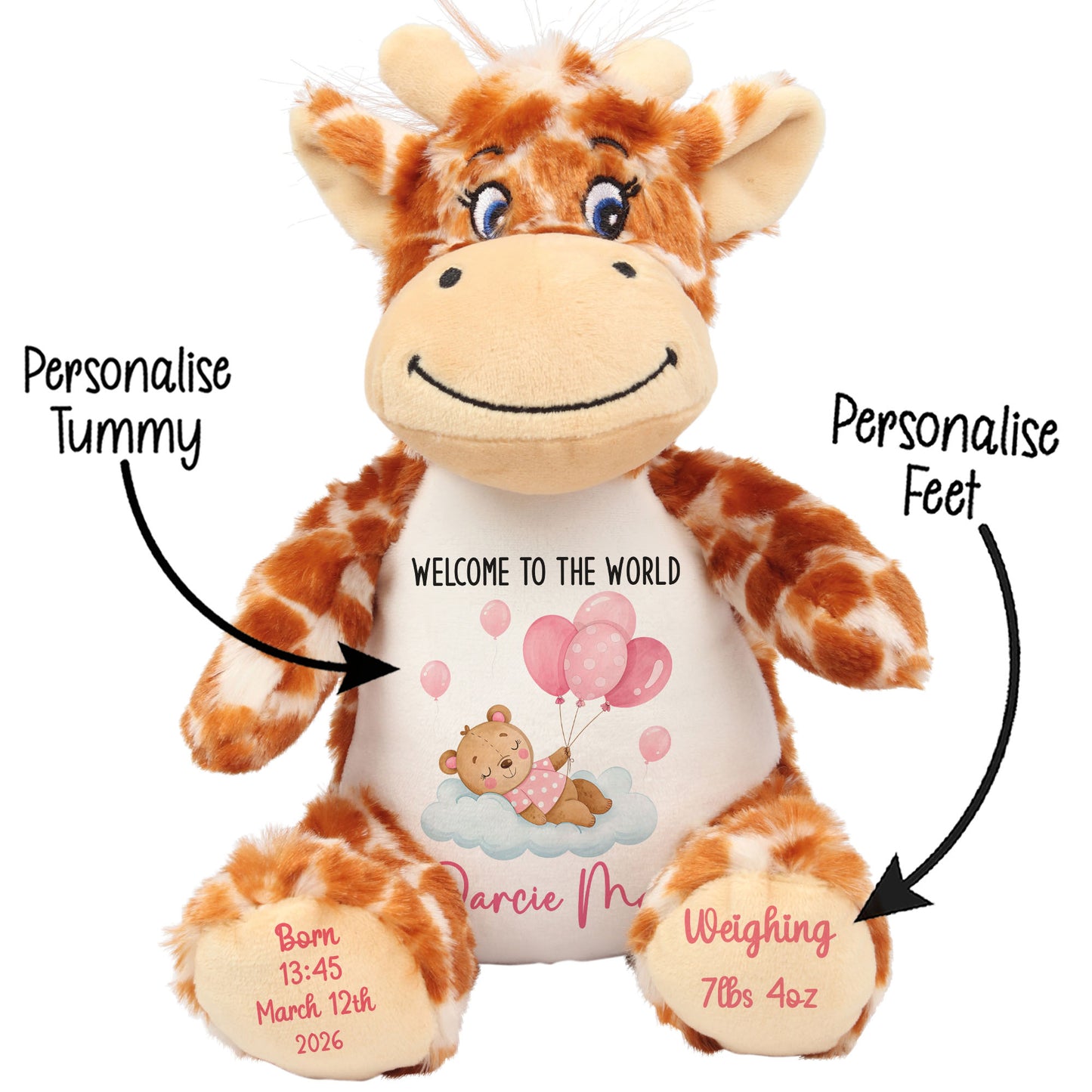 STOCK-GIRAFFE