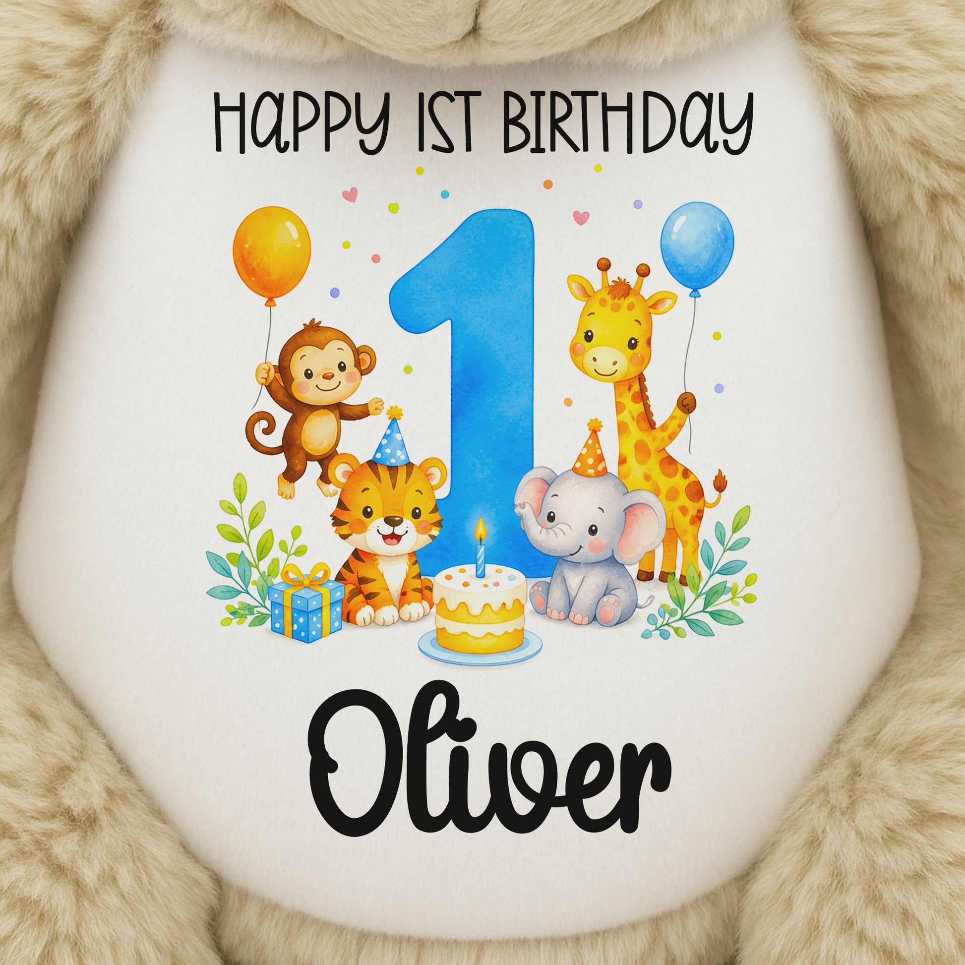 Personalised teddy bear