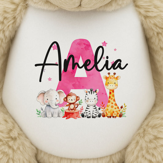Personalised teddy bear
