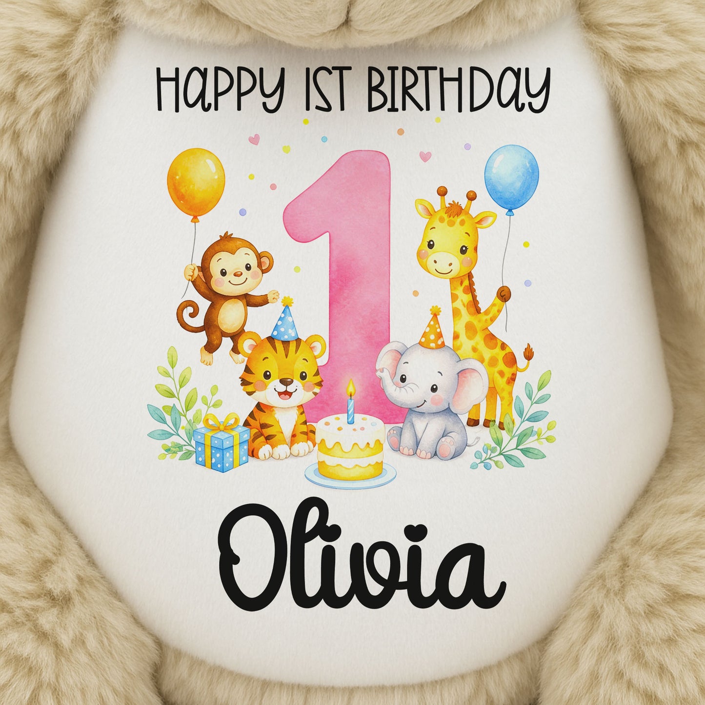 Personalised teddy bear