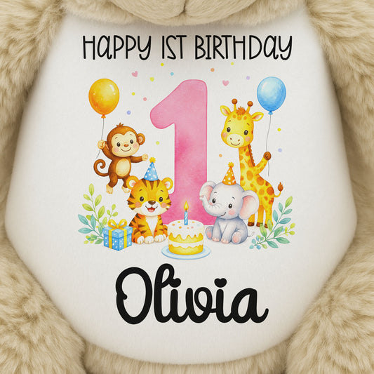 Personalised teddy bear