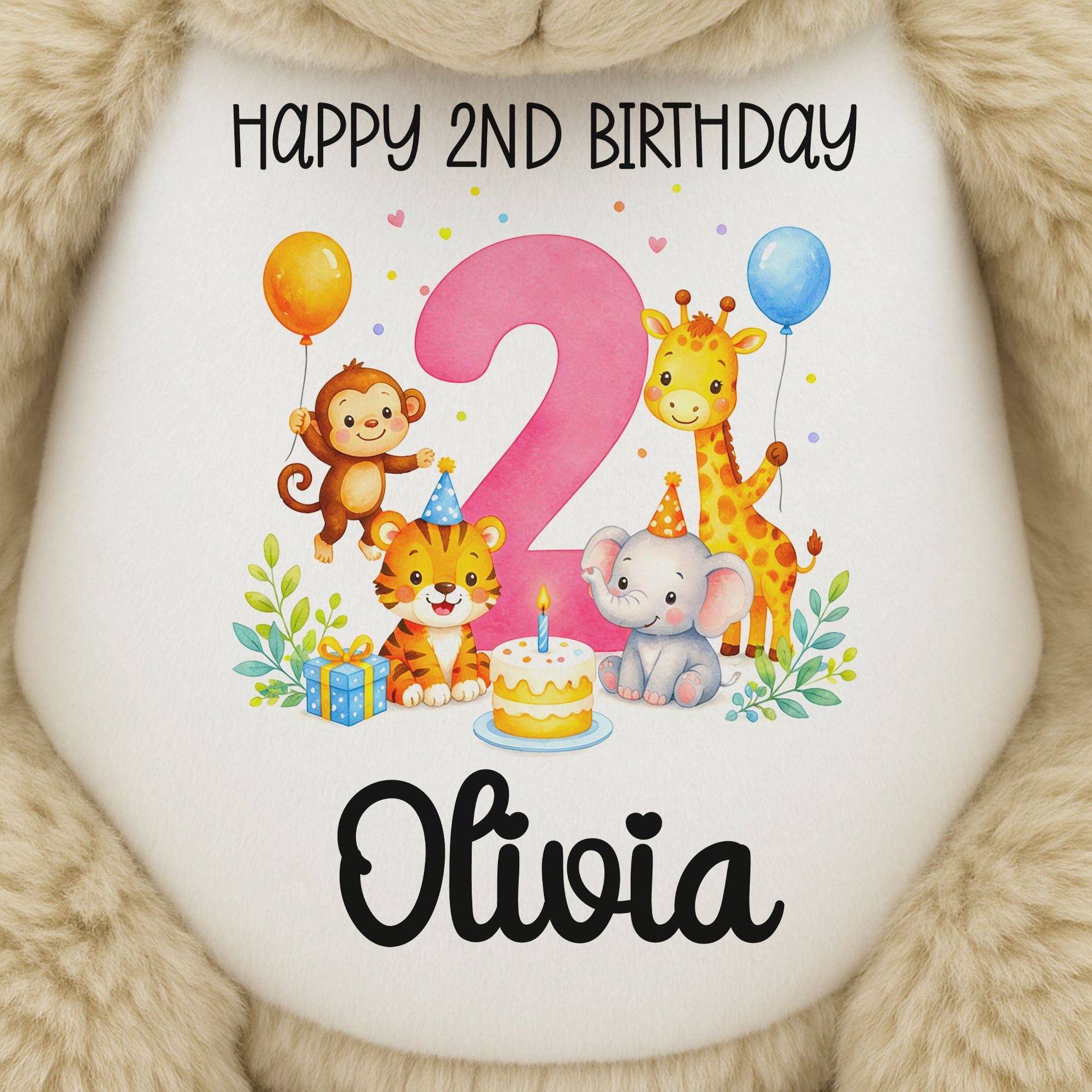 Personalised teddy bear