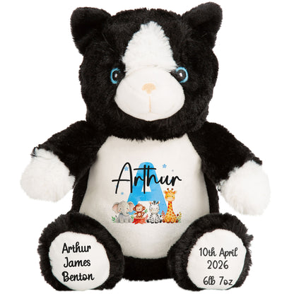 cat teddy personalised teddy bear