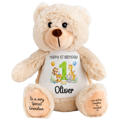 classic teddy bear personalised teddy bear
