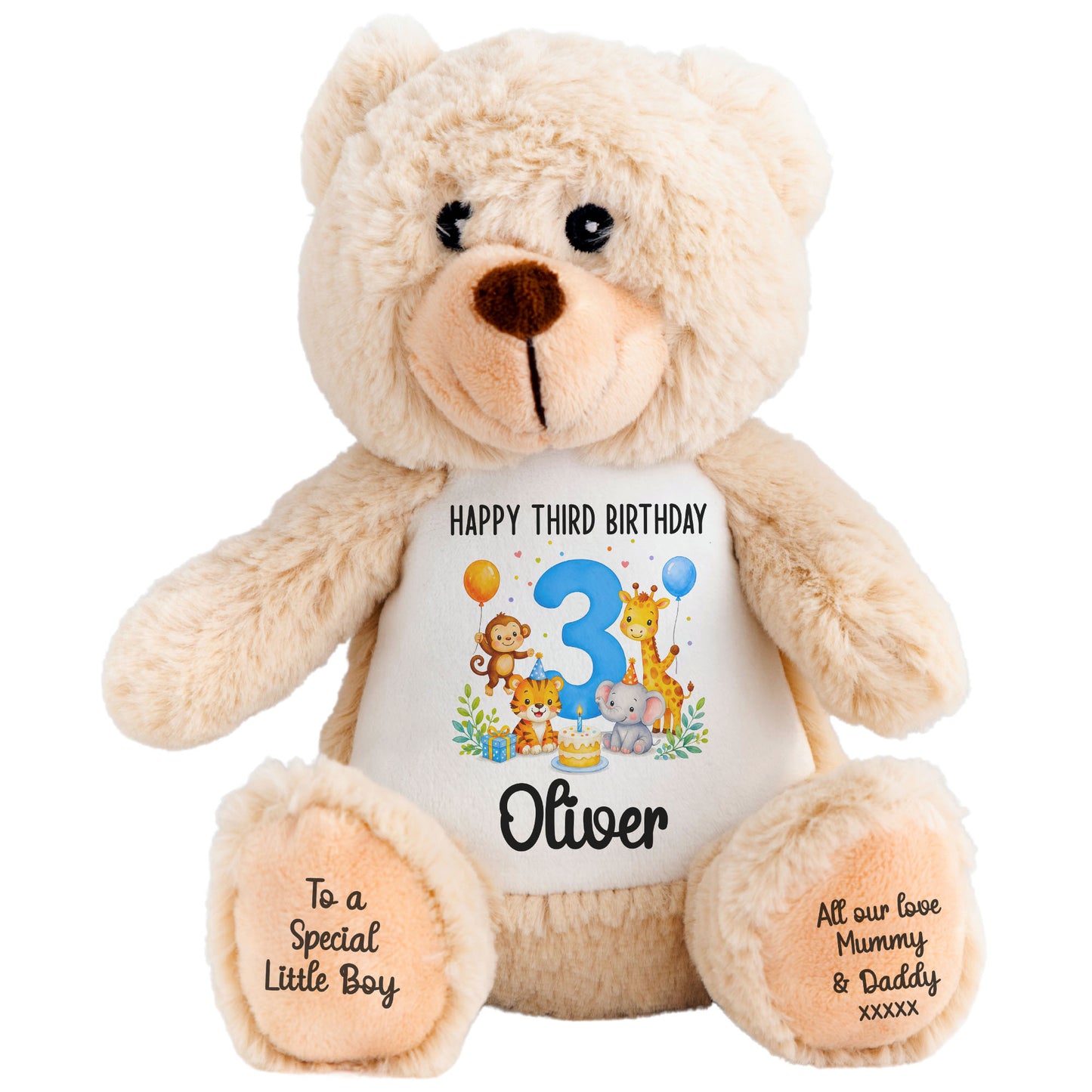 classic teddy bear personalised teddy bear