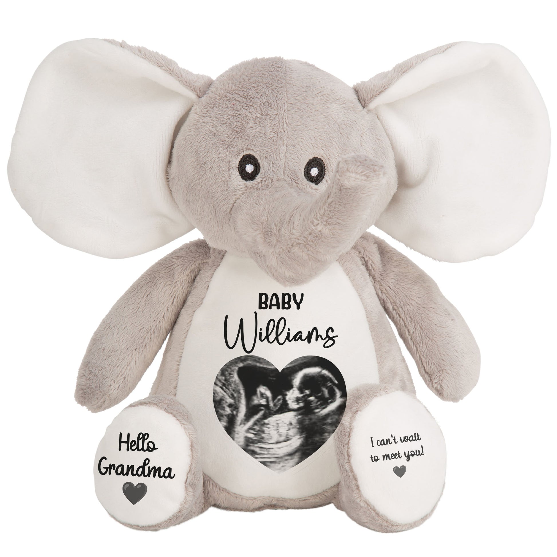 elephant teddy personalised teddy bear