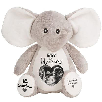 elephant teddy personalised teddy bear