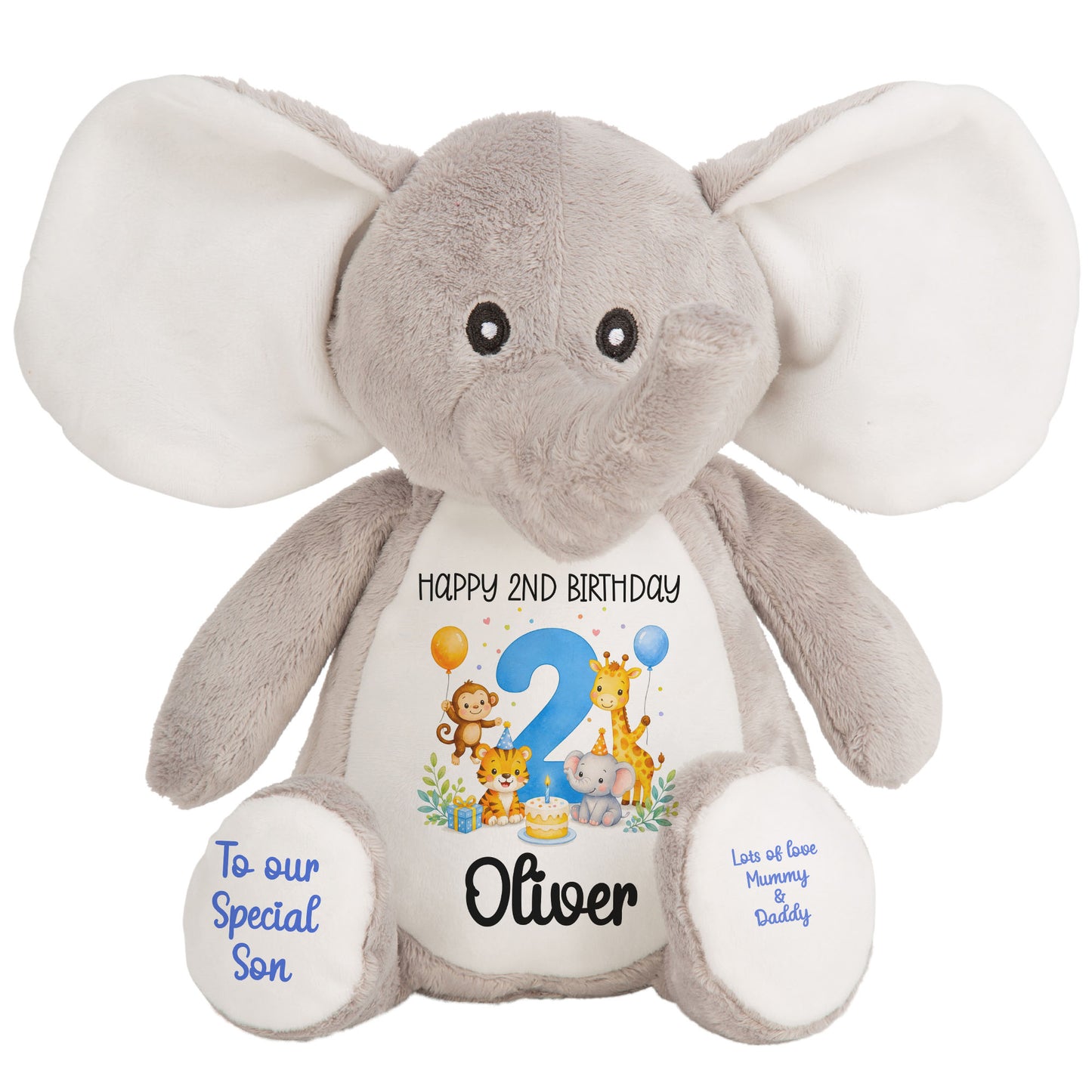 elephant teddy personalised teddy bear