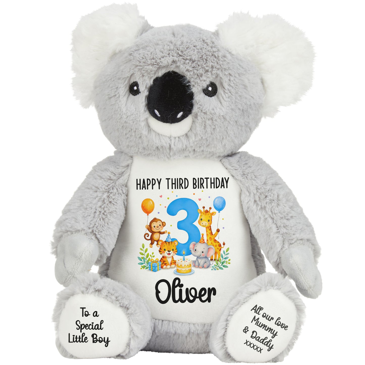koala teddy personalised teddy bear