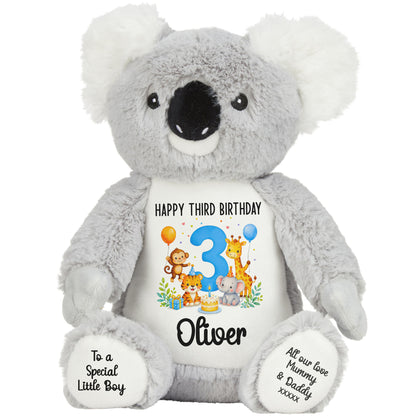 koala teddy personalised teddy bear