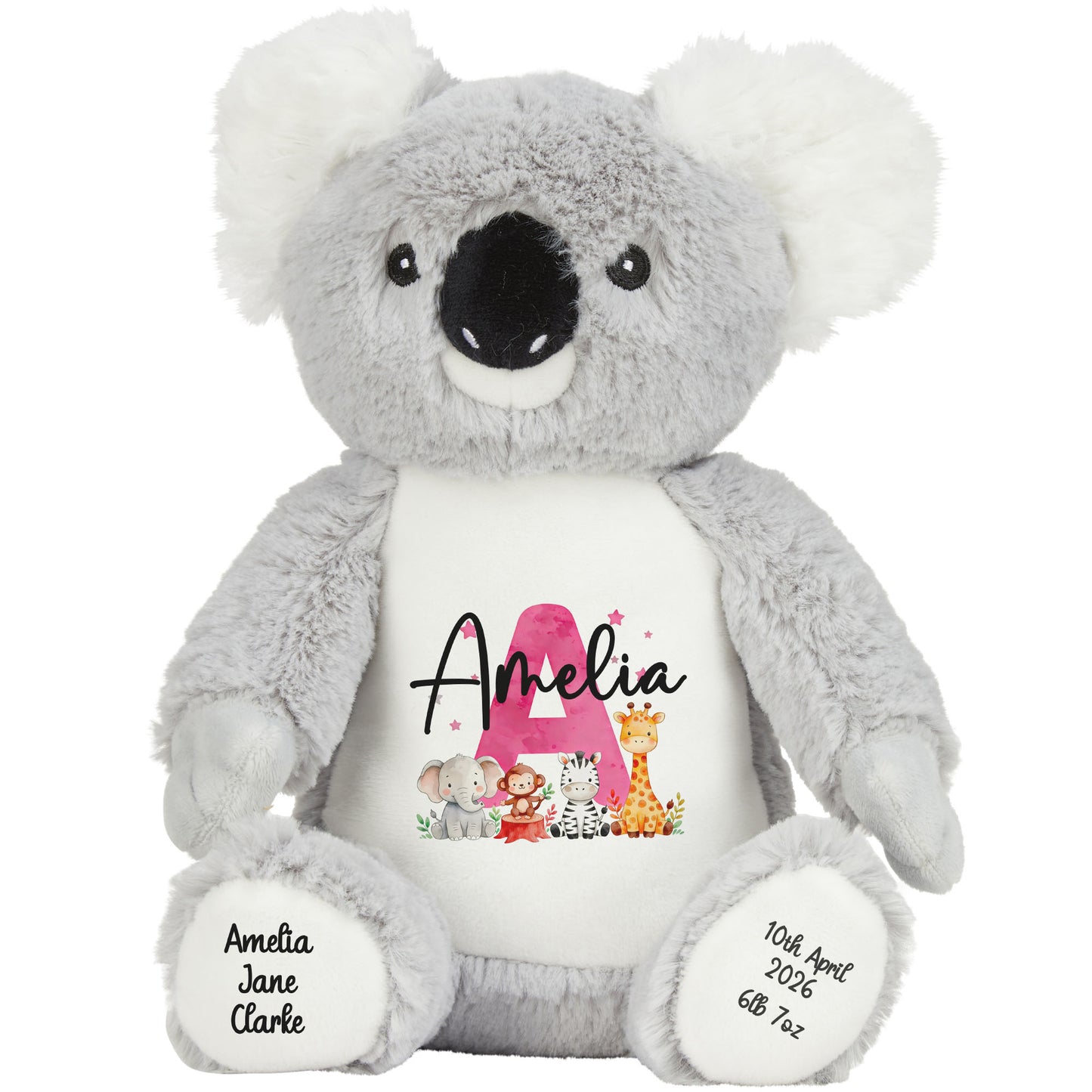 koala teddy personalised teddy bear