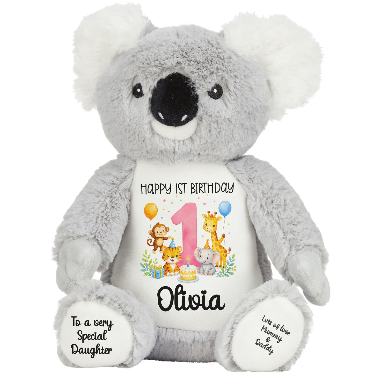 koala teddy personalised teddy bear