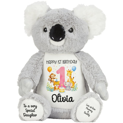 koala teddy personalised teddy bear
