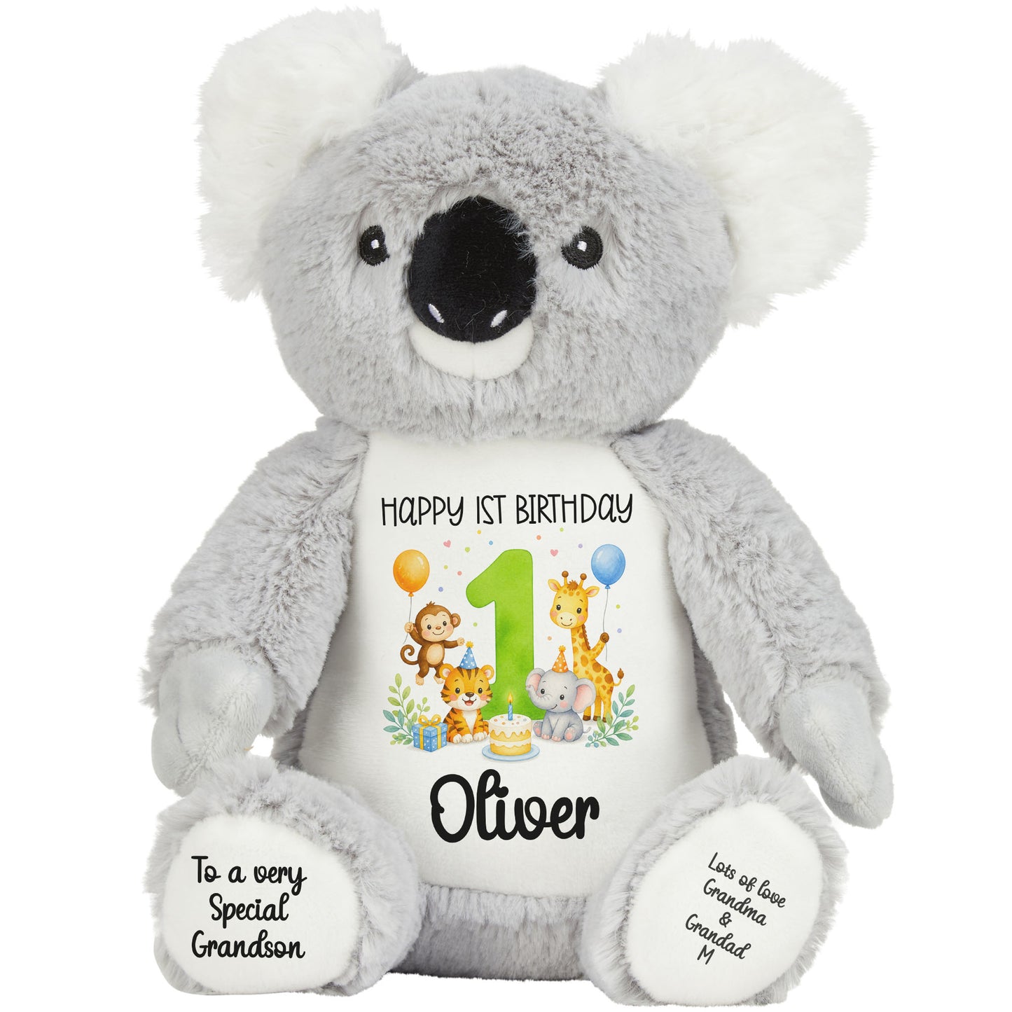 koala teddy personalised teddy bear