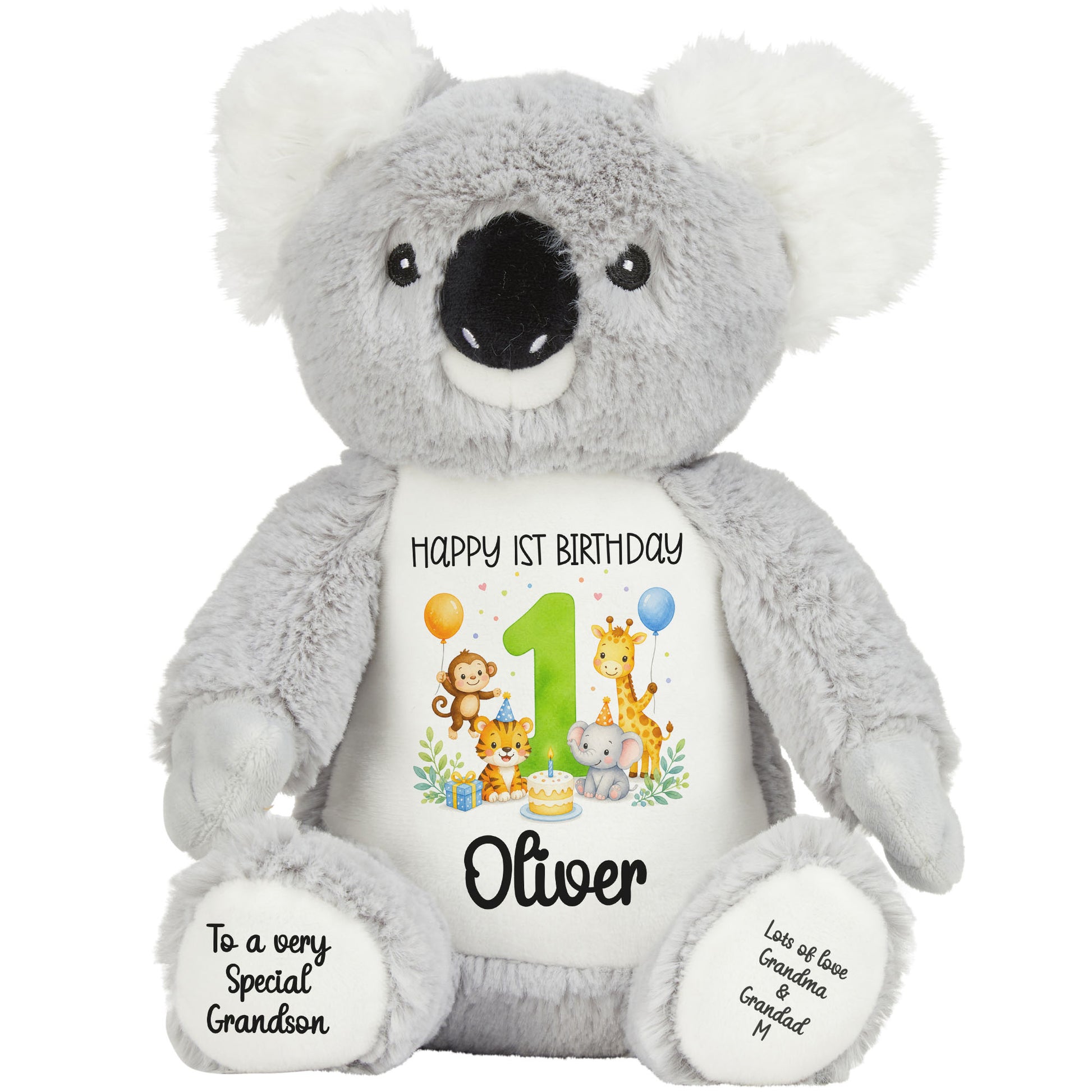 koala teddy personalised teddy bear