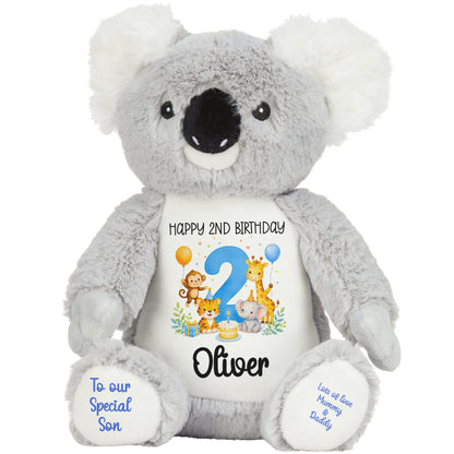koala teddy personalised teddy bear