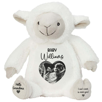 lamb teddy personalised teddy bear