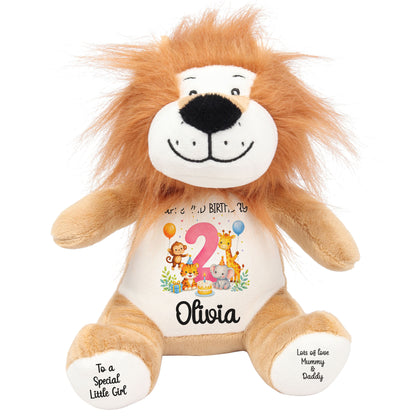 lion teddy personalised teddy bear