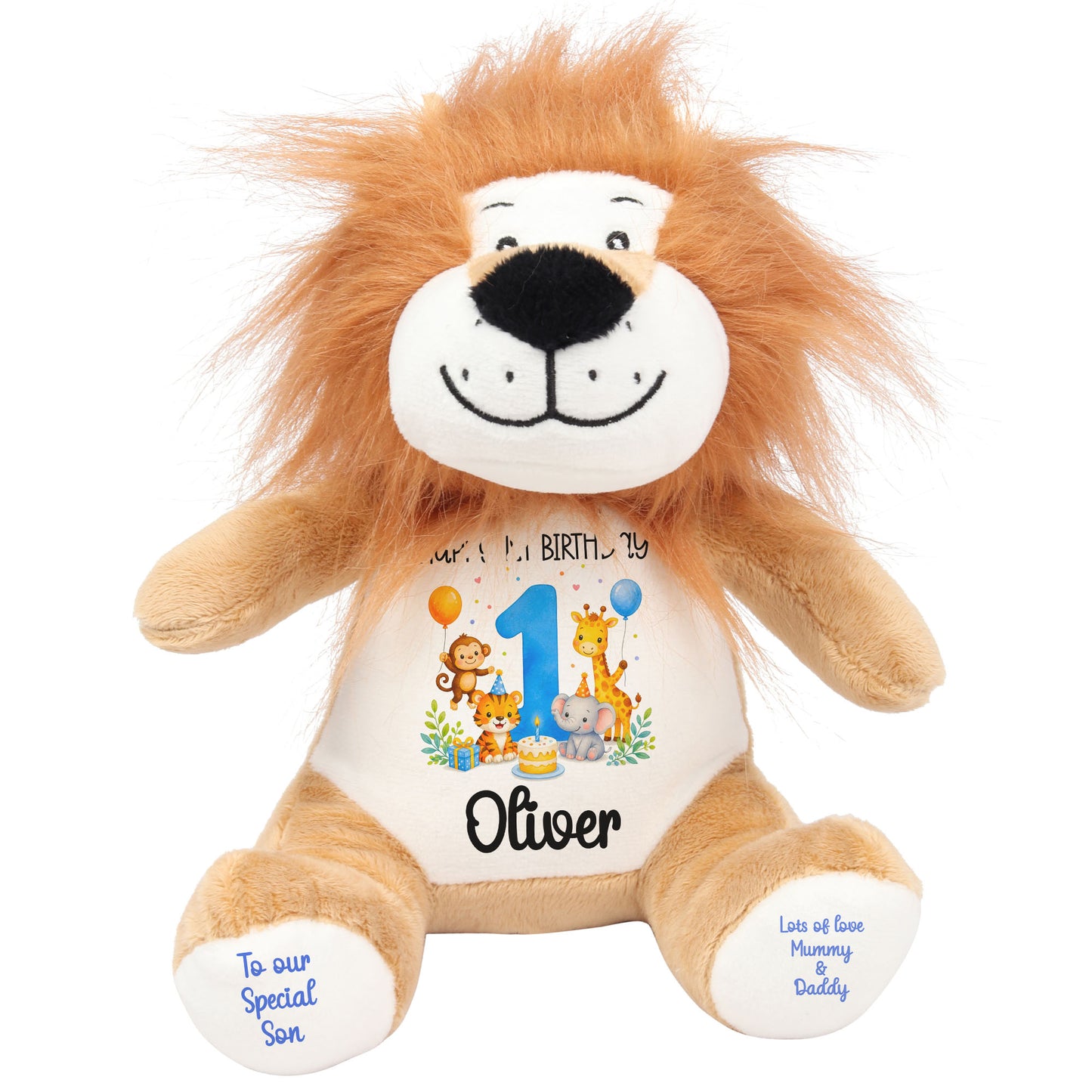 lion teddy personalised teddy bear