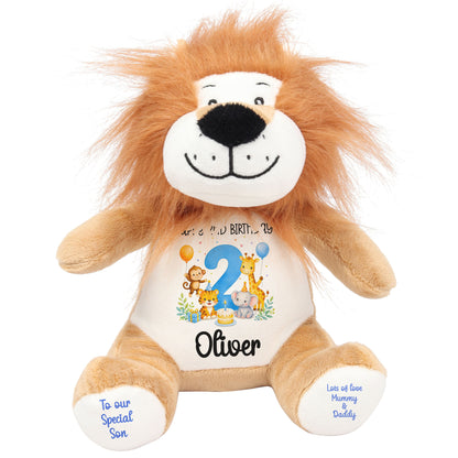 lion teddy personalised teddy bear