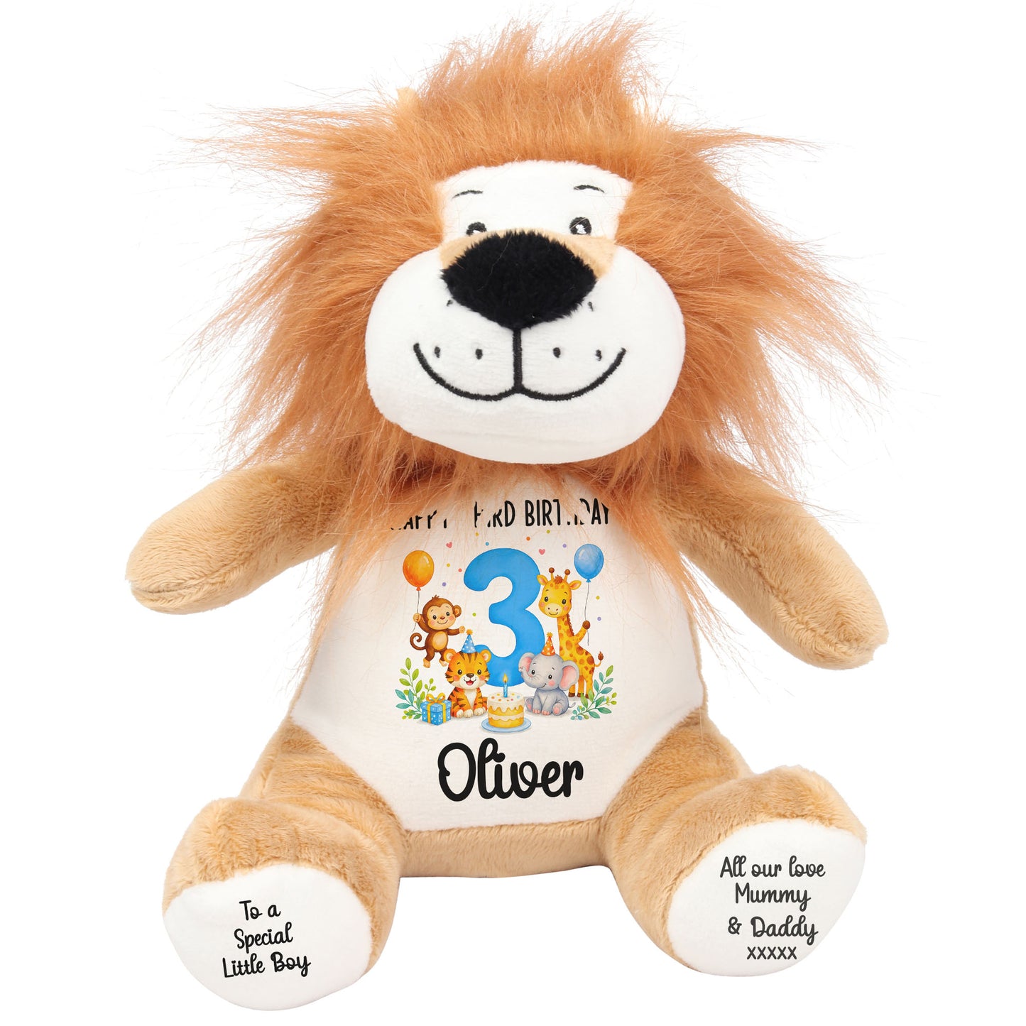 lion teddy personalised teddy bear