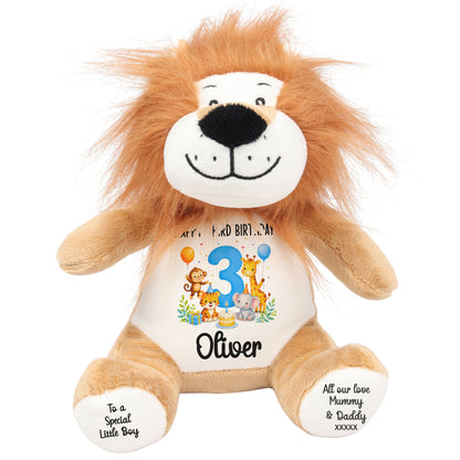 lion teddy personalised teddy bear